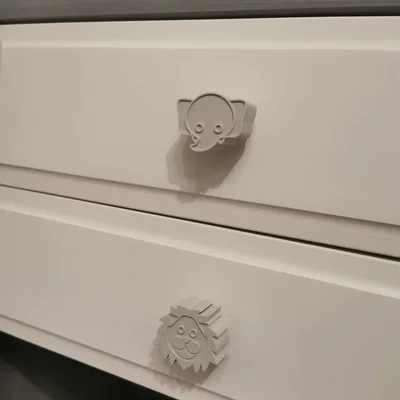 Núm Tủ Hình Thú (Animal Cabinet-Knobs)