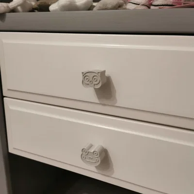 Núm Tủ Hình Thú (Animal Cabinet-Knobs)