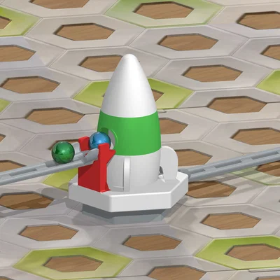 Bệ phóng tên lửa (Rocket Launcher) cho đường chạy bi