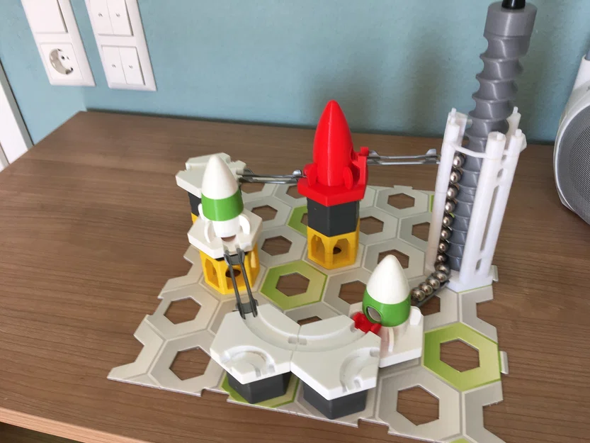 Bệ phóng tên lửa (Rocket Launcher) cho đường chạy bi - Image 3