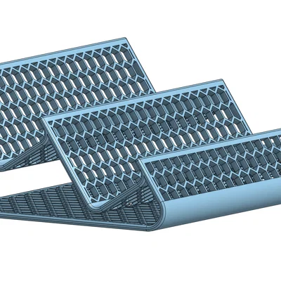 Giá đỡ kính mắt 2 vị trí thiết kế tổ ong in 3D siêu nhẹ