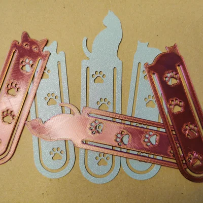 Bookmark mèo (Cat bookmark)