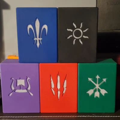 Hộp đựng bài Gwent tham số (Parametric Gwent Deck Card Cases)