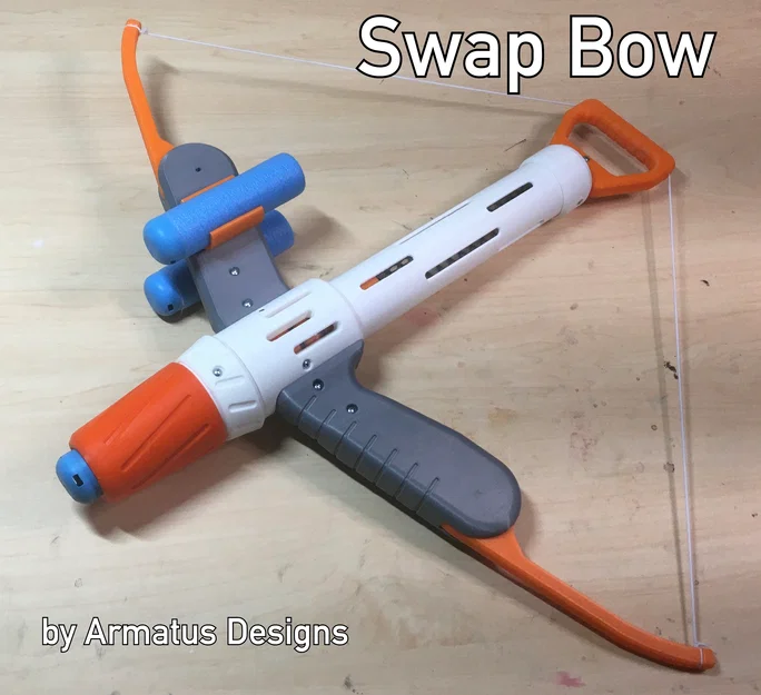 Nerf Swap Bow - Mô hình cung tên tùy biến in 3D độc đáo - Image 1