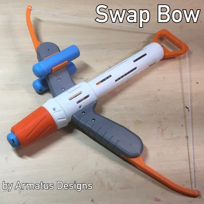 Nerf Swap Bow - Mô hình cung tên tùy biến in 3D độc đáo
