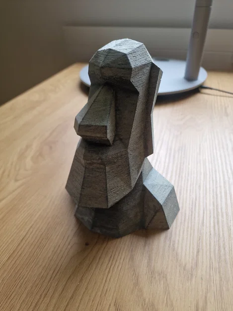 Low poly Moai - Image 2