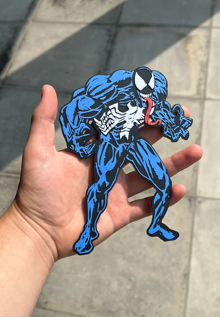 Comic Venom - Tranh treo tường 2D (NO AMS!) - Image 1