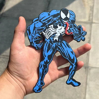 Comic Venom - Tranh treo tường 2D (NO AMS!)