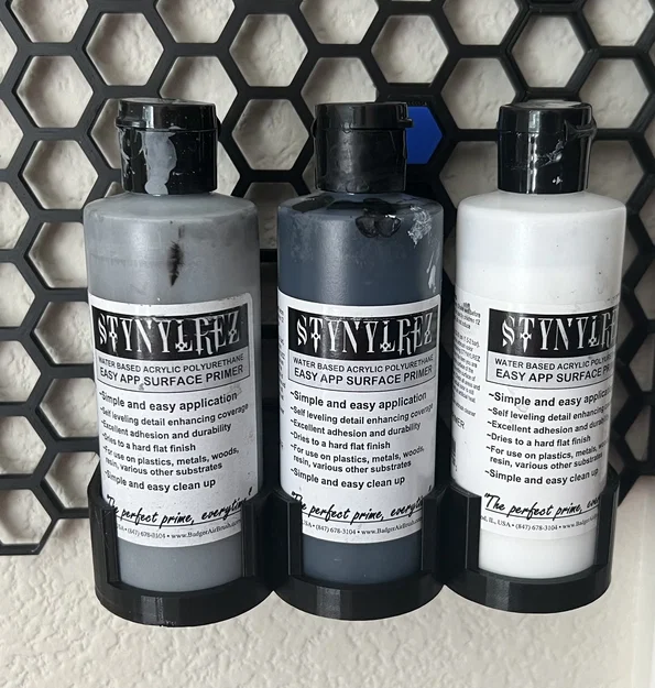 Giá đỡ lọ mực và sơn lót HSW 44mm treo tường cho mô hình - Image 3