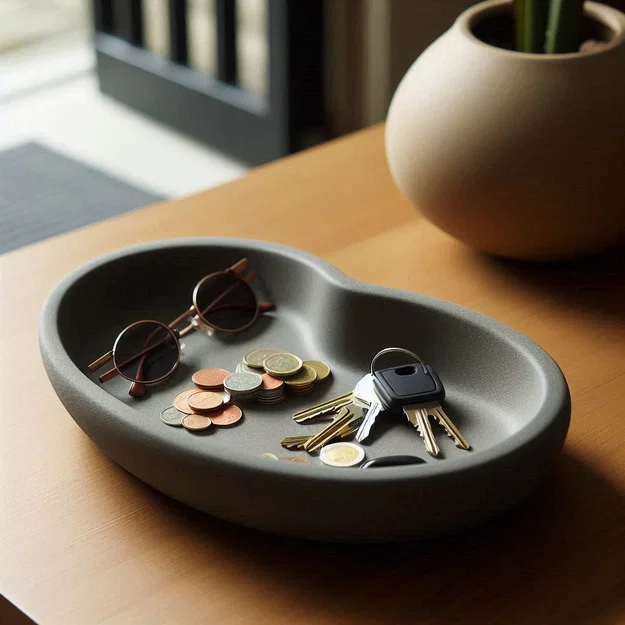 Khay đựng chìa khóa KidneyBean - Thiết kế hiện đại tinh tế - Image 1