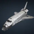 Mô hình tàu vũ trụ Space Shuttle Discovery (OV-103) in 3D chi tiết - Thumbnail 1