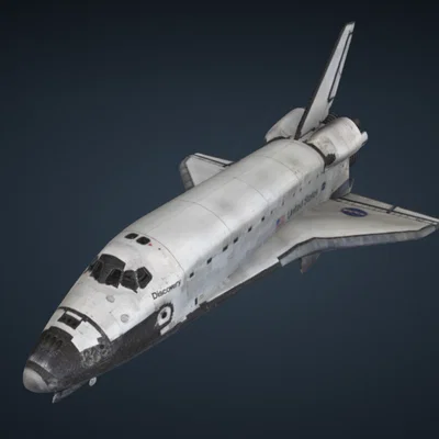 Mô hình tàu vũ trụ Space Shuttle Discovery (OV-103) in 3D chi tiết