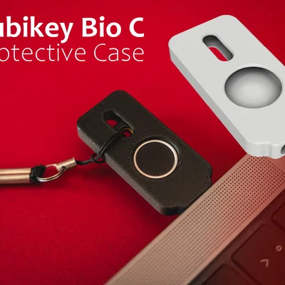 Vỏ bảo vệ trượt in 3D cho Yubikey Bio C - An toàn và tiện lợi