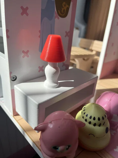 Đèn cho búp bê Barbie tỉ lệ 1:6 - Image 2