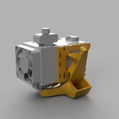 Ống gió quạt 5015 cho Hemera (bản cải tiến)