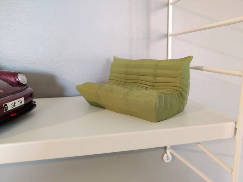 Sofa Togo thu nhỏ (Miniature Togo Sofa) - Image 1