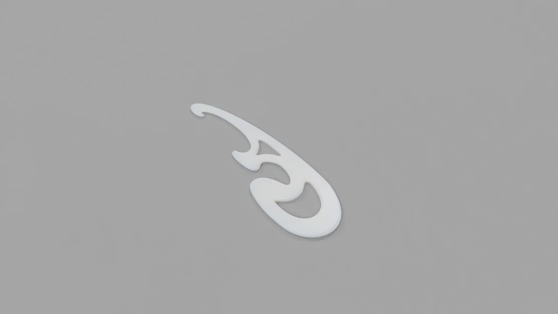 Bộ Thước French Curve Hỗ Trợ Vẽ Hình Học (Elipse, Hyperbola, Parabola) - Image 2