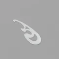 Bộ Thước French Curve Hỗ Trợ Vẽ Hình Học (Elipse, Hyperbola, Parabola) - Thumbnail 2