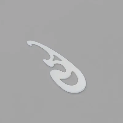 Bộ Thước French Curve Hỗ Trợ Vẽ Hình Học (Elipse, Hyperbola, Parabola)