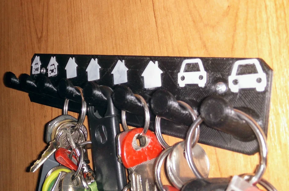 Key Hanger – Móc treo chìa khóa 3D kèm icon - Image 2