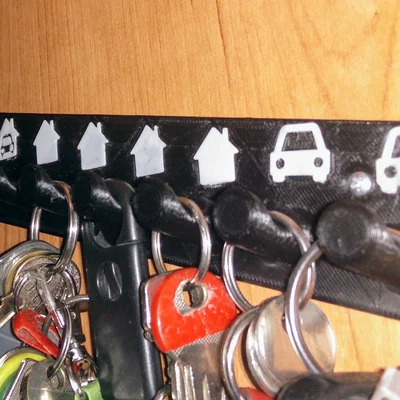 Key Hanger – Móc treo chìa khóa 3D kèm icon