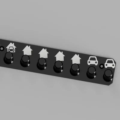 Key Hanger – Móc treo chìa khóa 3D kèm icon