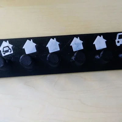 Key Hanger – Móc treo chìa khóa 3D kèm icon