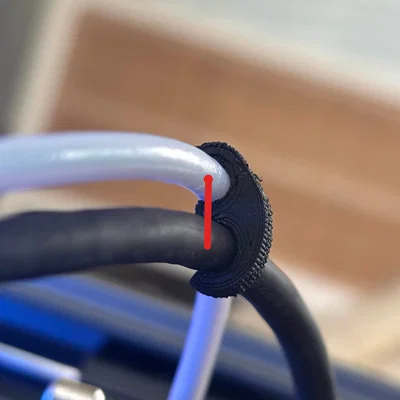 Kẹp dây Bowden cho Creality K1 (Bowden wire clip)