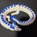 Rồng Pha Lê Đã Tô Màu (Painted Crystal Dragon) - Thumbnail 1