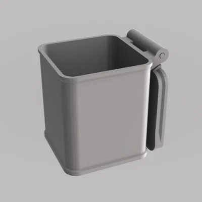 Hộp bản lề print in place (Hinged box, print in place)