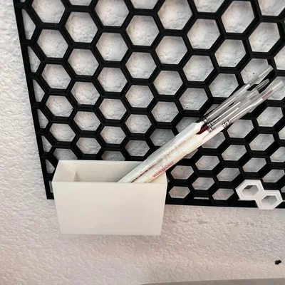 Honeycomb Paint Station - Giá treo lọ sơn và cọ mô hình thông minh