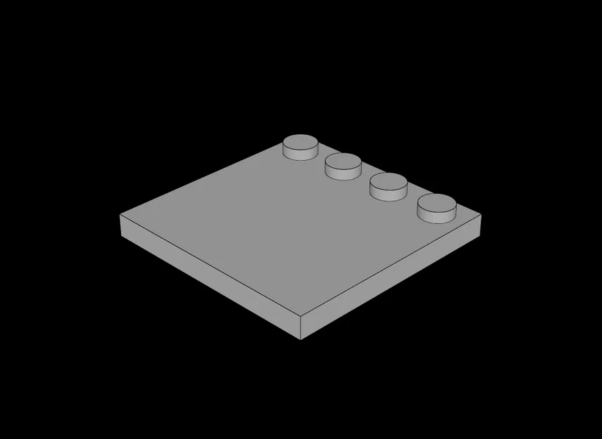 Tấm lắp ghép 4x4 tương thích Lego - Phụ kiện in 3D sáng tạo - Image 1