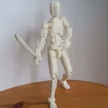 Kiếm Saber cho mô hình Dummy 13 - Phụ kiện in 3D cực chất - Thumbnail 1