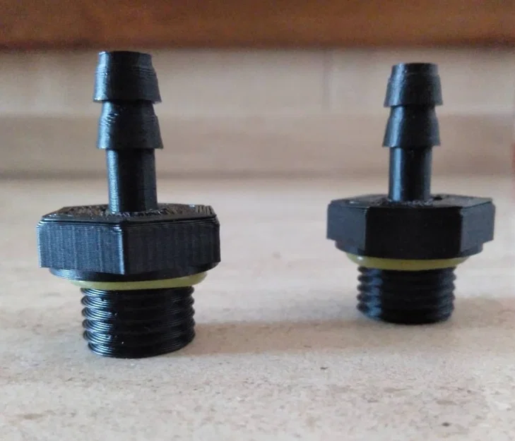 Đầu nối ống barbed G1/4 cho ống 5mm đến 13mm - Image 1