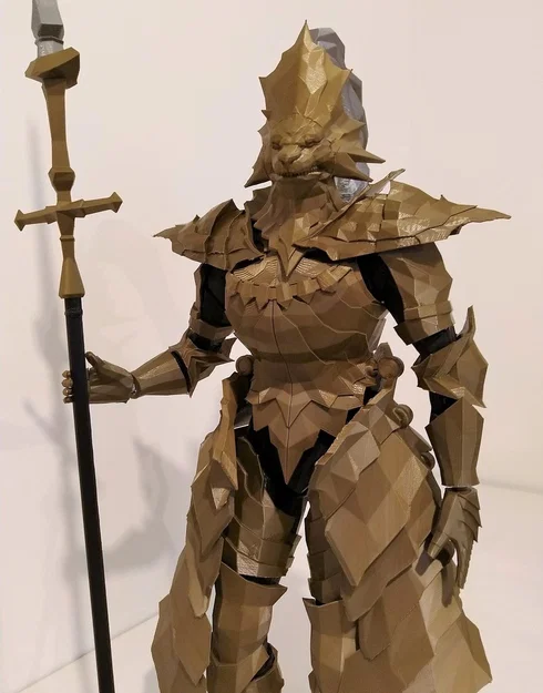 Figure khớp Dragon Slayer Ornstein (Dark Souls) - Image 2
