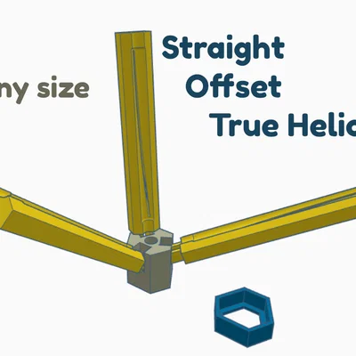 Fletching jig OpenSCAD tuỳ biến (Customizable OpenSCAD Fletching jig)