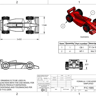 Xe F1 (Đơn giản hoá)