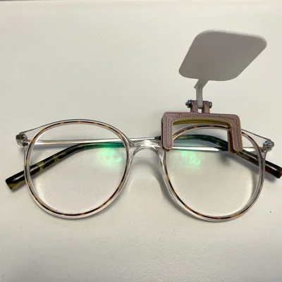 Blinder lật lên đạt chuẩn ISSF (gắn trên kính) cho 10m Air Pistol