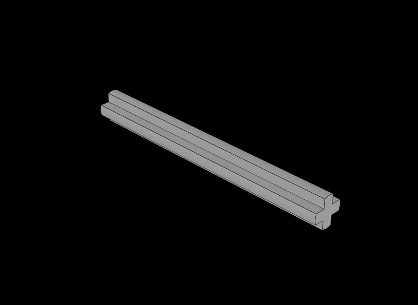 Mẫu in 3D Trục xoay 5 đơn vị (Technic Axle) tương thích Lego - Image 1