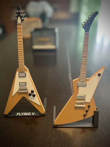 Mô hình mini guitar Gibson Explorer - Image 1