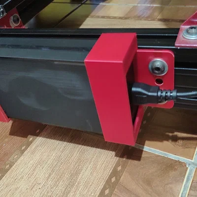 Ngàm gắn nguồn (PSU Mount) cho Simagic Alpha U siêu gọn gàng