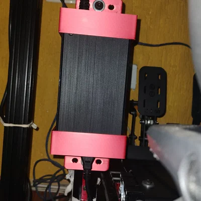 Ngàm gắn nguồn (PSU Mount) cho Simagic Alpha U siêu gọn gàng