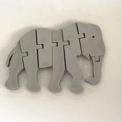 Flexi Elephant – Voi dẻo uốn lắc in 3D