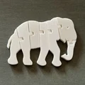 Flexi Elephant – Voi dẻo uốn lắc in 3D - Thumbnail 3