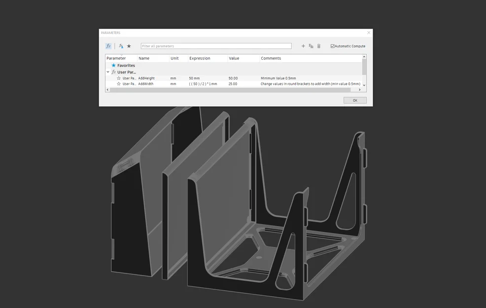 Kệ Xếp Chồng Parametric (Parametric Stackable Shelf) - Image 1