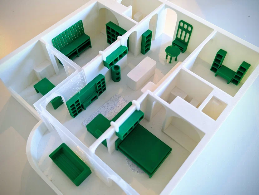 Mini Furniture - Home Layout Game (Nội thất mini chơi xếp mặt bằng) - Image 1