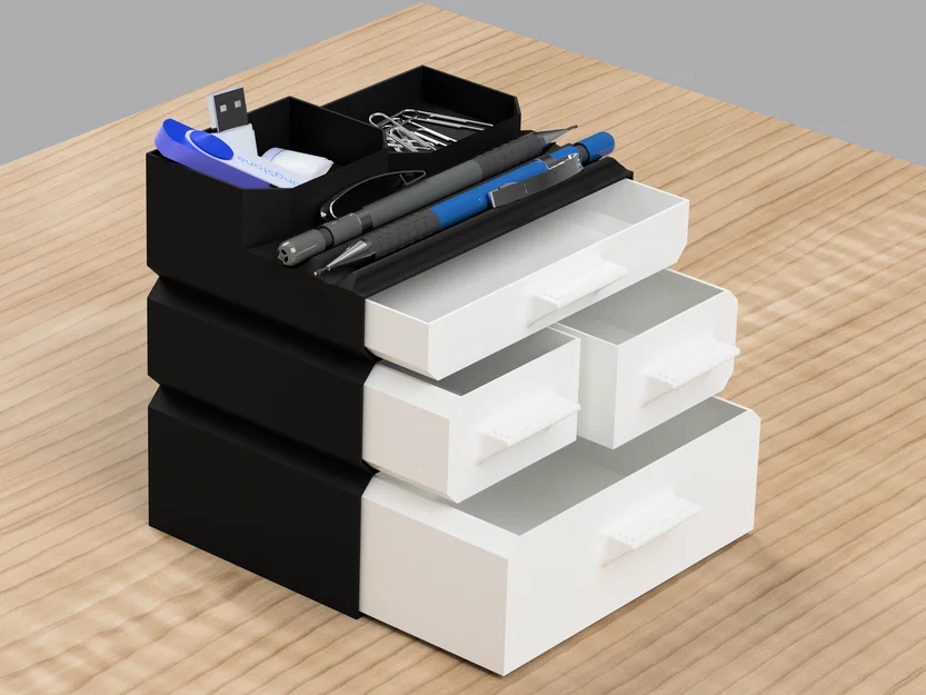 Mini Desk Organizer (Khay sắp xếp bàn làm việc mini) - Image 1