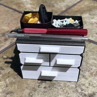 Mini Desk Organizer (Khay sắp xếp bàn làm việc mini)