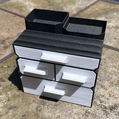 Mini Desk Organizer (Khay sắp xếp bàn làm việc mini)