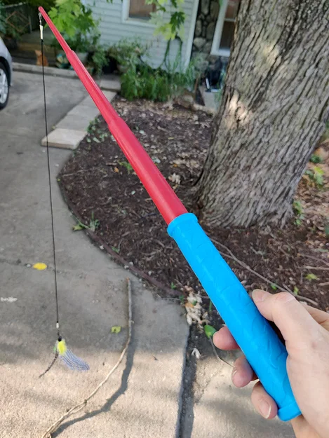 Kiếm Mèo Telescoping - Đồ Chơi Cần Câu Mèo Rút Gọn! - Image 1